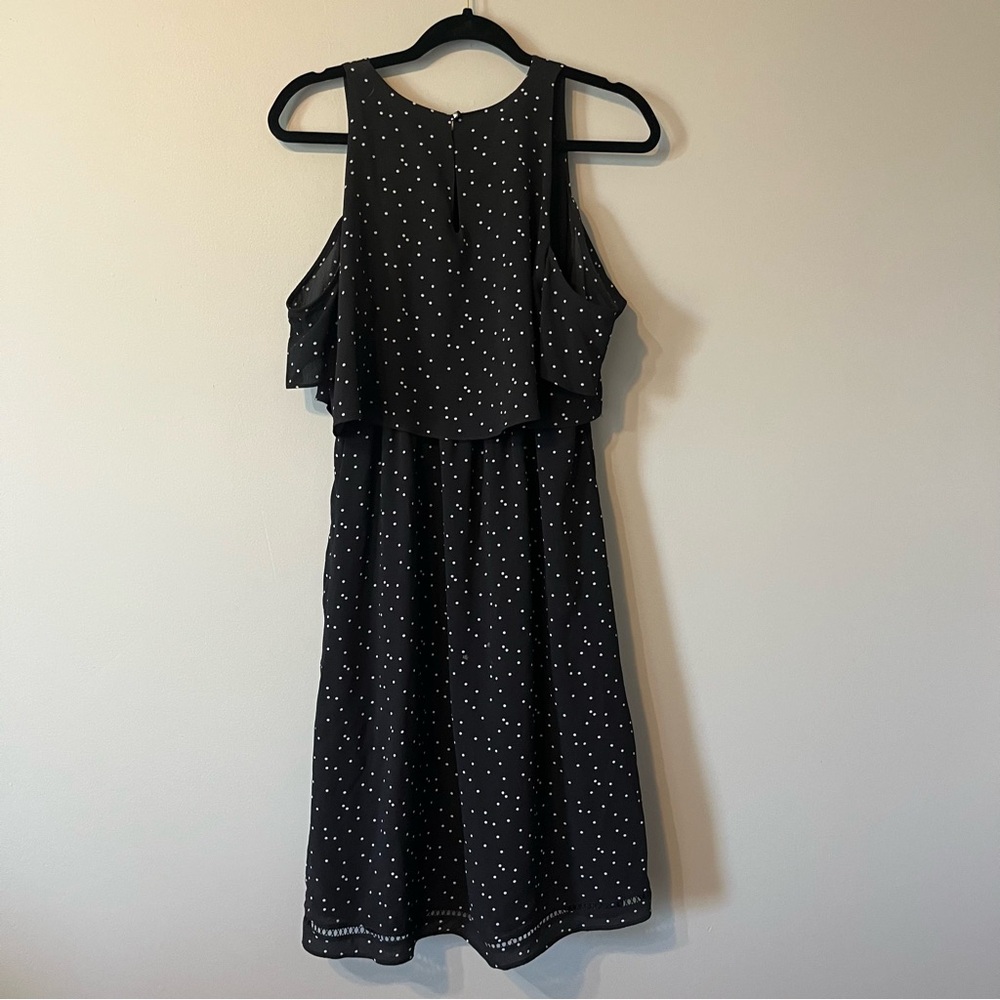 Mossimo Supply Co Black and White Midi Sundress